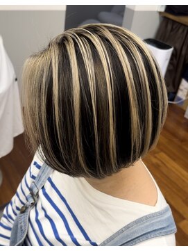 スキル 水戸(SKILL) 白髪ぼかしハイライト