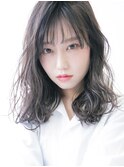 シースルーバングウェーブロブ20代30代40代50代【銀座/銀座駅】