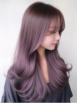 アルトリスト(Altruist Aging×HAIR&SPA) ★ダークアッシュ大人ガーリーボブ着物ミディアムレイヤーカット