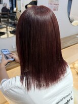 ラビスモア(Lovis moa)&nbsp;切りっぱなしボブ/ピンクブラウン/エアリーロング/美髪のススメ