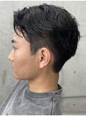 ハイトーンカラー/マッシュパーマ/アースカラー/men's/