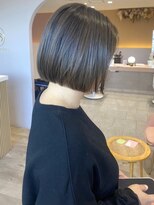 ロジェブルー(Rosier Bleu)&nbsp;【艶ボブ】大人ボブ×艶々ブラウンアッシュ