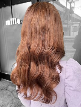 ミル(1001 mille) イルミナダブルカラー/ベージュカラー/ミルクティーベージュ