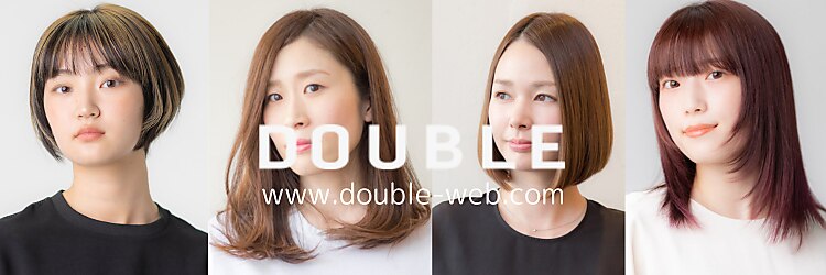 ダブル(DOUBLE)のサロンヘッダー