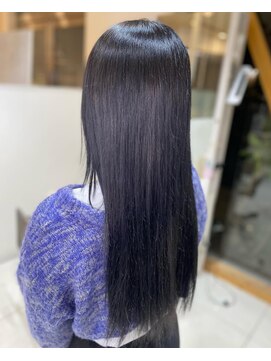 エントランスオブヘアー(ENTRANCE OF HAIR) 地毛風ラベンダーブラック