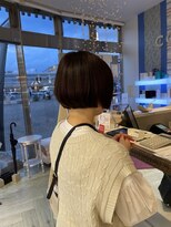 コワファースト 大分(COIFF1RST) 切りっぱなしボブ