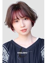 ラレイ ハラジュク(Lalei harajuku)&nbsp;原宿イヤリングカラーインナーカラーピンクベージュペールピンク