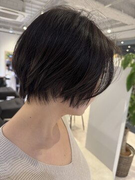 マルフェ 天王寺(marfe) 大人かっこいいハンサムショートカット20代30代40代50代60代