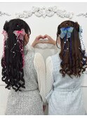 お花ハーフツイン