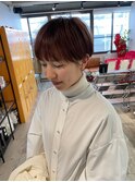大人ショートボブ丸みショートカットマッシュショート前髪あり