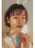 ショート/ミニボブ/パーマ/ボブ/【lana hair新宿】
