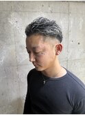 極道パーマ×ハイライト