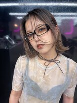 キジ(KIJI)&nbsp;ミディアムレイヤー/レイヤー/ローライト/ベージュ/ブラウン