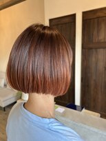 ペリドット(peridot)&nbsp;オレンジカラーのミニボブ