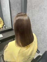 インク(ink)&nbsp;小顔に見えるカット/ココアベージュ