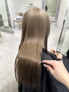 キオク(KIOX) ワンカラー/ブリーチカラー/髪質改善/ハイトーンカラー