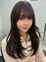 リンドトウキョウ(LINDO TOKYO)&nbsp;大阪/心斎橋/ココアブラウン/レイヤーカット