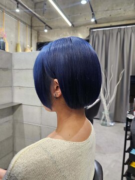 スラップス(SLAPS.) ミニボブブルーカラー