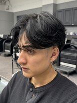 ゼストプール(ZEST POOL)&nbsp;センターパート　ニュアンスパーマ