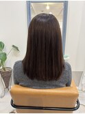 伸ばしかけミディアムスタイル