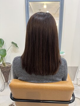 ソラネ(solane) 伸ばしかけミディアムスタイル