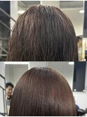 髪質改善ナチュラルストレート