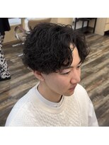 ラ クープ アピタ美濃加茂店(La Coupe)&nbsp;センターパート　波巻きパーマ
