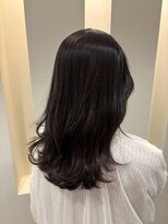 リング ヘアーハウス(ring Hair Haus) 透明感ブルーブラック×ミディアム