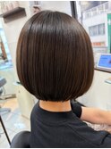短すぎない大人ショートボブ