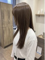 ニコリヘアワークス(nicori hair works)&nbsp;ロング×ストレート×ナチュラルブラウン2