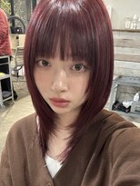 ノラジャーニー(NORA Journey)&nbsp;【諒】ハッシュカットボブウルフカットレイヤーカット前髪カット