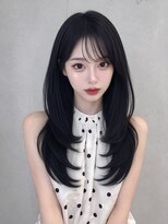ユーフォリア 渋谷グランデ(Euphoria SHIBUYA GRANDE)&nbsp;韓国ヘアレイヤーカット暗髪髪質改善SAYAKA