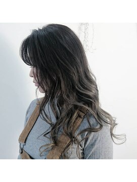 ヘアーアンドアイラッシュ ヨーク(Hair&eyelash york's) ハイロウグレーグラデーション