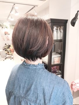 ミッシェル アフロート(michelle afloat) 10代20代30代40代50代小顔トップふんわりCカーブショートレイヤ