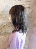 【Flor_上大岡】*シフォンパーマ+モーヴアッシュ