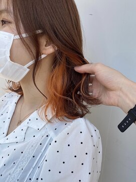 カリーナコークス 原宿 渋谷(Carina COKETH) インナーカラー　（ダブルカラー.イヤリングカラー、ブリーチ）