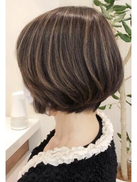 ネックス 表参道本店(nex) 【nex表参道】ハイライトカラー　ベージュ　白髪