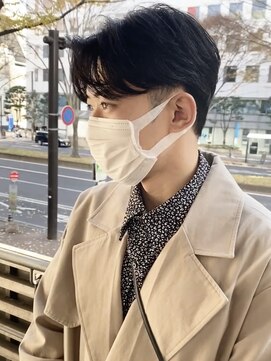 ガーデンヘアー(Garden hair) 【中鉢】センターパート ツーブロック