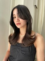ノイズ オオサカ(NOISM) レイヤーカット/ウルフカット/グレーベージュ/20代30代40代