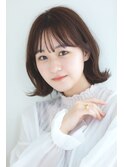 【Rire-リル銀座-】ひし形シルエット外ハネショートボブ☆