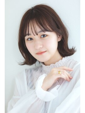 リル 7F 銀座(Rire) 【Rire-リル銀座-】ひし形シルエット外ハネショートボブ☆