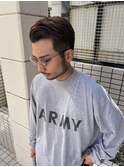 ツイストスパイラルサイドパート韓国マッシュ73