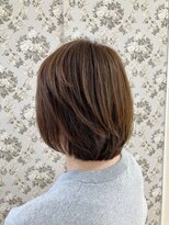 ルシエル バイ カトレアグループ(Le Ciel)&nbsp;フェイスレイヤーの艶髪ボブ