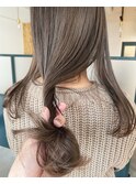 【ON】アッシュオリーブ × ハイライト