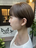 バドゥ(bud)&nbsp;丸みショート×ワイドバング