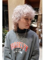 ピークアブー 原宿ハラカド(PEEK-A-BOO) くしゃくしゃホワイトブロンド