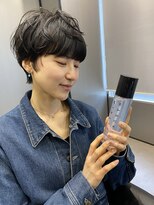 ハルキ ミナト ジャパン オオサカ(HARUKI MINATO japan OSAKA)&nbsp;40代50代小顔似合わせカットくびレイヤーエモージュ大人可愛い