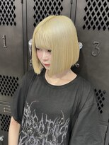 バド(Bud)&nbsp;王道blond × bob ♪+*.・
