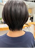【くびれショート】/ショートヘア/丸みショート/30代/40代/50代