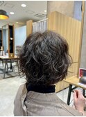 ショートヘア×パーマ